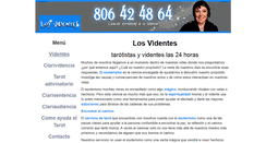 Desktop Screenshot of losvidentes.net